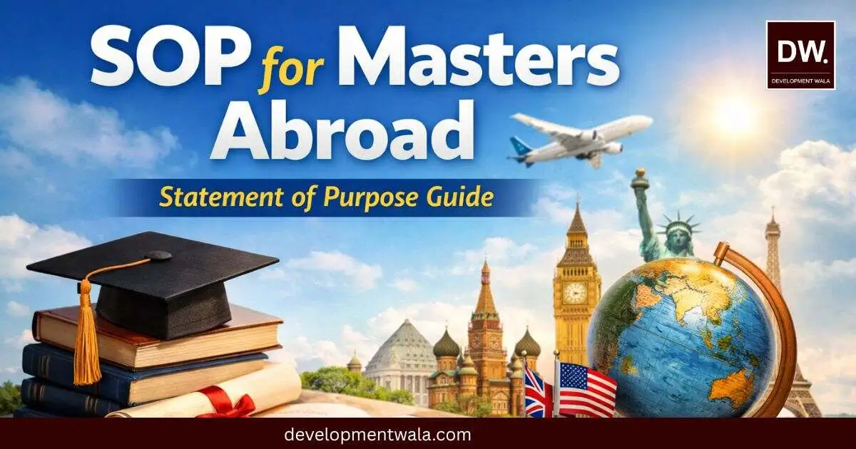 How to Write a Winning SOP for Masters Abroad 2026 Complete Guide for ...